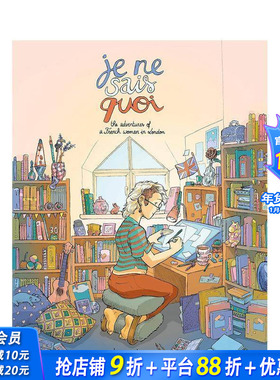 【现货】英文原版 你说了算：一位法国女士的伦敦奇遇 Je Ne Sais Quoi 英文漫画 正版进口图书画册
