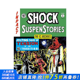 卷1 Shock 预售 档案：电击悬架 英文漫画书 进口书 原版 The Volume Suspenstories Archives 正版