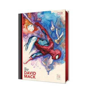 Mack漫威美術畫集 正版 英文漫畫書 Marvel 預售 Mack The Art David 原版 進口圖書 艾斯納獎獲畫師David