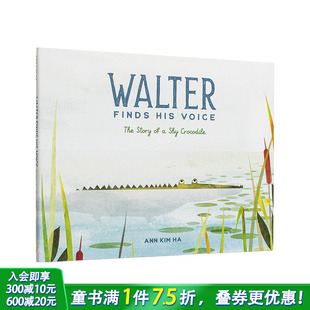 His 现货 Walter Voice 进口图书 沃尔特找到了他 精装 英文原版 善优童书 声音 儿童英语艺术插画绘本 Finds