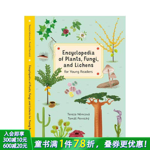 Lichens 进口童书 真菌和地衣百科全书 Plants Fungi 植物 Encyclopedia 英文儿童插画科普故事绘本 and 现货