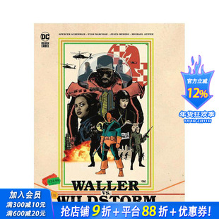 【预售】沃勒 vs.狂野风暴 Waller vs. Wildstorm 原版英文漫画书 正版进口书