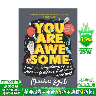 【现货】【成长型思维养成指南】你真的很棒 You Are Awesome 英文英语拓展阅读进口书 正面引导 英国国家图书奖