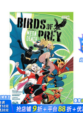 【现货】猛兽小队 1 Birds of Prey Vol. 1: Megadeath DC漫画 原版英文漫画书 正版进口书