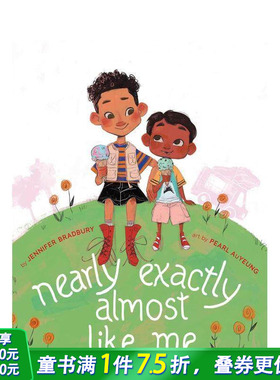 【现货】几乎和我一模一样 Nearly Exactly Almost Like Me 英文儿童插画故事绘本 进口童书