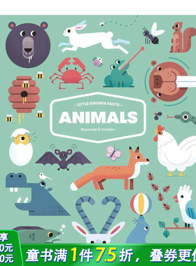 【现货】Little-known Facts罕为人知的事实 动物Animals 趣味知识英文儿童绘本【善优童书】