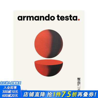 【预售】阿曼多·泰斯塔 Armando Testa 原版英文平面设计 正版进口书