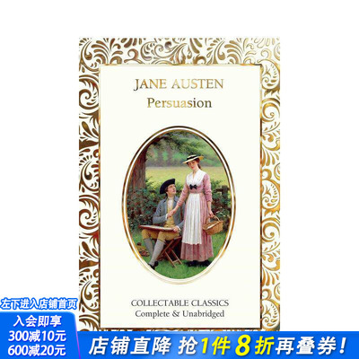 【现货】英文原版 劝导 【Flame Tree Collectable Classics】Persuasion 英文小说 正版进口书籍 善优图书