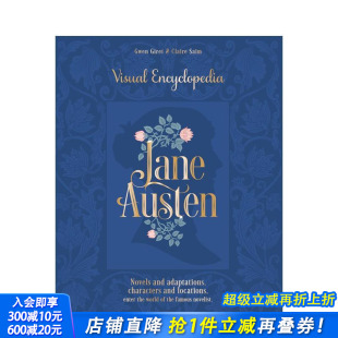Visual 现货 Austen Encyclopedia 正版 视觉百科全书 英文生活 简·奥斯汀 进口书 Jane 原版 The