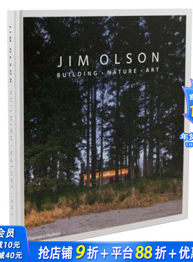【预售】【T&H】Jim Olson吉姆·奥尔森：建筑，自然，艺术 英文原版建筑设计图书