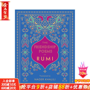【预售】鲁米的友谊诗:纳德·哈利利翻译The Friendship Poems of Rumi: Translated by Nader Khalili (1) 英文诗歌正版进口书