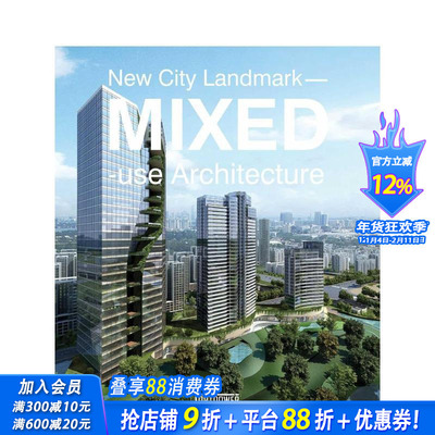 【预售】新城市地标 New City Landmark 原版英文城市规划 正版进口书