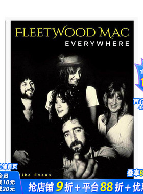 【预售】无处不在的Fleetwood Mac乐队 Fleetwood Mac Everywhere 原版英文音乐 正版进口书