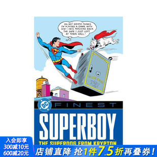 原版 DC漫画 超级狗 Superboy Krypton 英文漫画书 from 超级男孩：来自氪星 Superdog The 进口书 正版 Finest 预售
