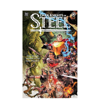 【预售】DC漫画 黑暗钢铁骑士：豪华版 Dark Knights of Steel: The Deluxe Edition 精装 原版英文漫画书 正版进口书