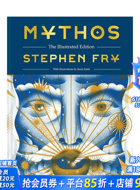 【现货】【油炸叔讲希腊神话】神话：插图珍藏版 【Stephen Fry's Greek Myths】Mythos原版英文文学 正版进口书