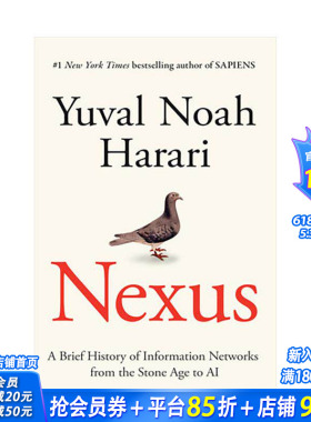 【现货】智人之上 连结 从石器时代到AI纪元 Nexus 原版英文社会科学 正版进口书