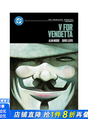 【现货】V 字仇杀队：DC漫画精编版 V for Vendetta: DC Compact Comics Edition 原版英文漫画书 正版进口书