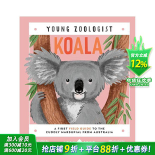 【预售】【小动物学家】考拉 【Young Zoologist】Koala 英文儿童插画科普绘本 英语进口童书