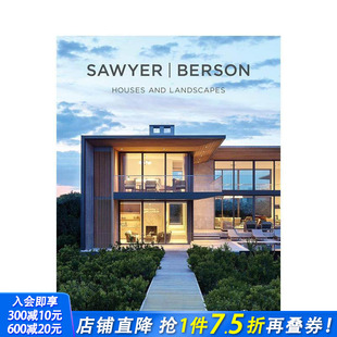 英文建筑设计 进口图书 Berson：房屋与景观 and Landscapes Houses Sawyer Berson 正版 原版 预售