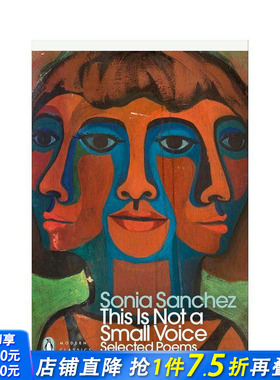 【预售】这不是一个微小的声音 This Is Not a Small Voice 原版英文诗歌 非裔女性主义诗人Sonia Sanchez 正版进口书