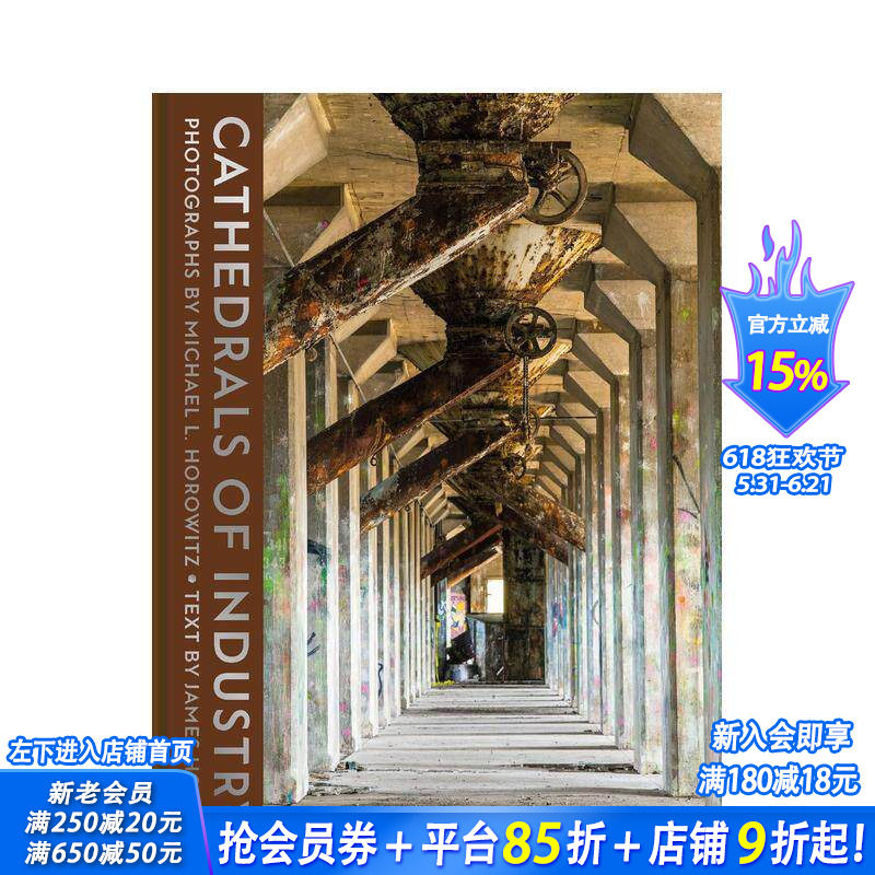 【预售】工业圣殿：塑造美国的工厂与基础设施探秘 Cathedrals of Industry 原版英文建筑设计 正版进口书