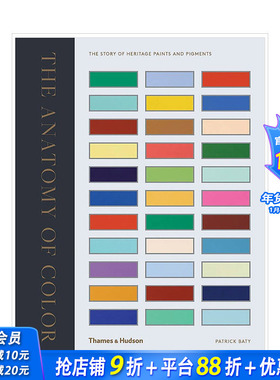 【现货】色彩剖析:室内装饰涂料与颜色The Anatomy of Colour : The Story of Heritage Paints英文设计原版进口图书书籍