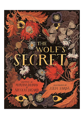 【现货】英文原版 【Júlia Sardà】The Wolf’s Secret，狼的秘密  艺术插画绘本 平装 正版进口童书