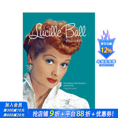 【预售】露西尔·鲍尔：影像大事记 Lucille Ball Treasures: Featuring Memorabilia and Pictures 原版英文生活 正版进口图书