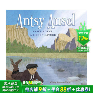 【预售】蚂蚁安塞尔 Antsy Ansel 英文儿童故事绘本 进口童书