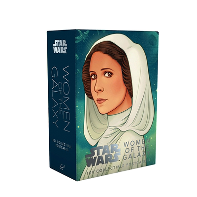 【现货】【100张明信片】星球大战 银河中的女神 Star Wars: Women of the Galaxy 高颜值艺术插画创意进口文创 生日节日送礼