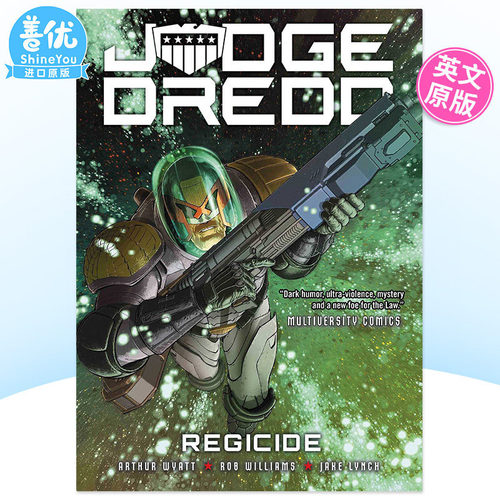 【预售】英文原版漫画 特警判官：弑君 Judge Dredd: Regicide 正版进口图书 Image Comics出版 善优图书