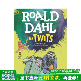 Twits 英语拓展阅读进口书 坏心 英文儿童章节桥梁故事书 Edition Colour The 彩色版 夫妻消失了 现货