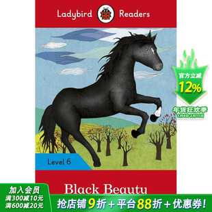 【现货】英文原版 Ladybird读物6* 黑美人Ladybird Readers Level 6 Black Beauty 儿童英语分阶阅读 正版进口 善优图书