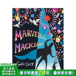 英文儿童插画故事绘本进口书 all Magicians 魔术师：史上伟大魔术师 time greatest 奇妙 magicians The 现货 Marvellous