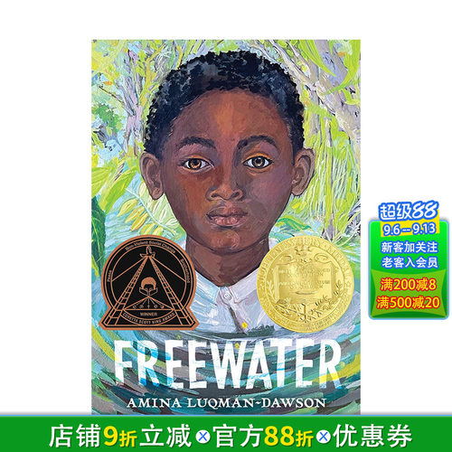 【预售】纽伯里和科雷塔·斯科特·金奖得主Freewater自由水 平装 青少年小说文学 12岁+课外阅读 英文原版进口儿童英语故事书