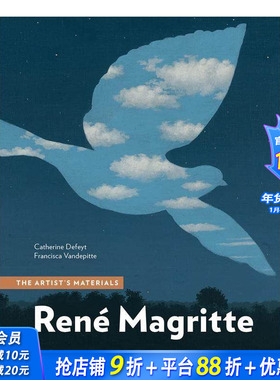 【现货】勒内·马格里特:艺术家的素材 René Magritte: The Artist's Materials 原版英文艺术画册画集 正版进口书籍