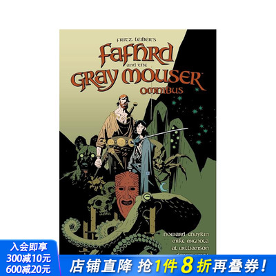 【预售】法夫德和灰鼠综合巴士 Fafhrd and the Gray Mouser Omnibus 原版英文漫画书 正版进口书