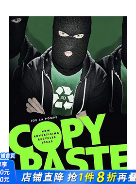 【现货】英文原版 粘贴复制：广告如何回收想法 Copy Paste: How Advertising Recycles Ideas 广告包装设计 正版进口书籍