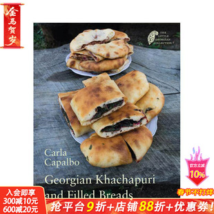 【预售】格鲁吉亚哈恰布里与馅料面包 Georgian Khachapuri and Filled Breads 原版英文餐饮生活美食 正版进口书