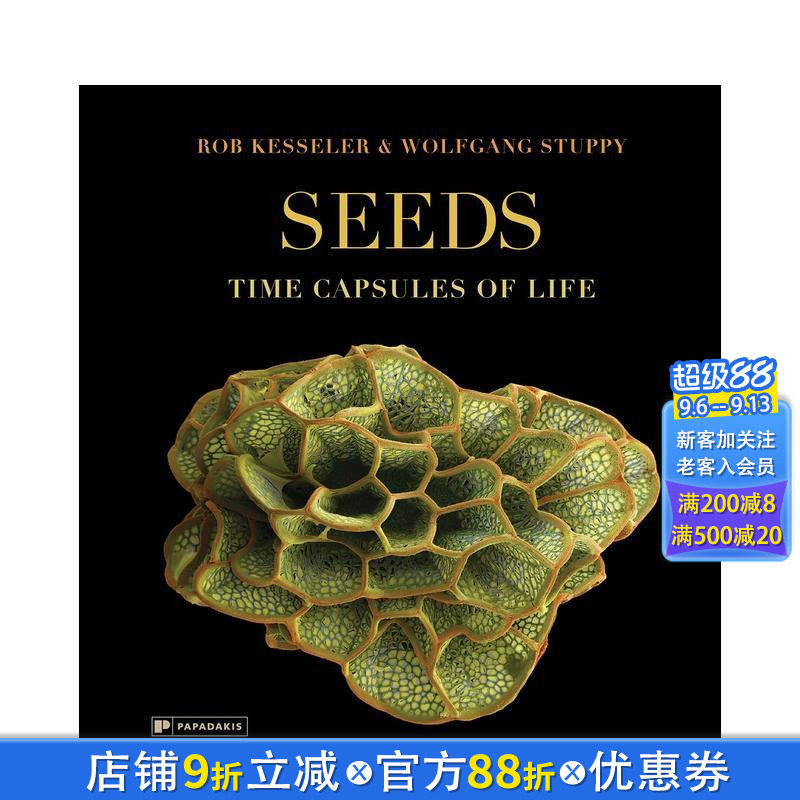 【预售】种子:生命的时间胶囊 Seeds: Time Capsules of Life 原版英文生活综合 正版进口书