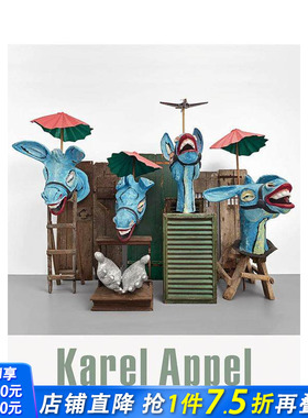 【预售】卡雷尔·阿佩尔 Karel Appel 原版英文艺术画册画集 正版进口书