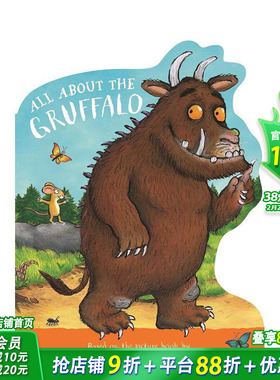 【现货】关于咕噜牛的一切 All About the Gruffalo 英文儿童插画故事绘本 进口童书