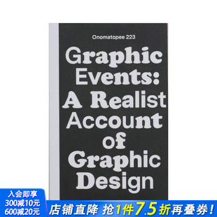 现货 Graphic Realist Design 图形事件：图形设计 英文 字体图案标志平面 现实主义描述 Account Events