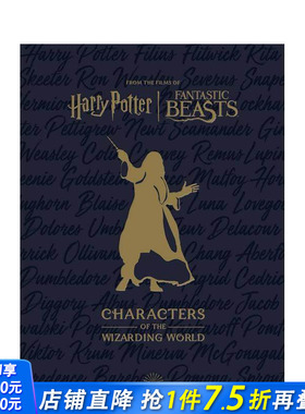 【现货】哈利·波特：魔法世界的角色 Harry Potter: Characters of the Wizarding World 原版英文电影