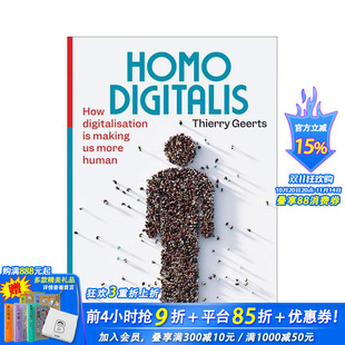 Homo 数字同人 Digitalis 英文社会科学 进口书 正版 预售