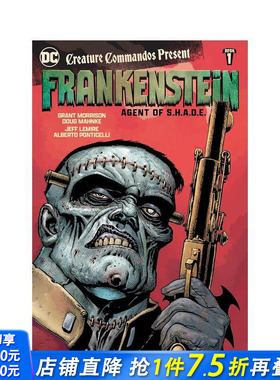 【预售】生物突击队呈现：弗兰肯斯坦 S.H.A.D.E. 特工 第一册 Creature Commandos Present 原版英文漫画书 正版进口图书