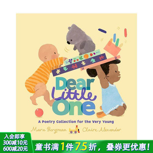 英文儿童插画故事绘本 亲子绘本 小不点 Dear Little Bergman 亲爱 国际安徒生奖提名作家Mara 进口童书 One 预售