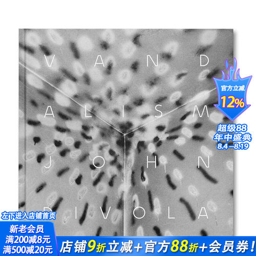 【现货】Vandalism涂鸦 摄影师John Divola实验摄影黑白照片作品集 英文原版进口画册MACK出版