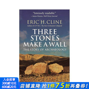 Make 原版 预售 Stones 故事 英文人文历史 Archaeology Wall 正版 Story Three 三块石头砌成一堵墙：考古 进口书 The